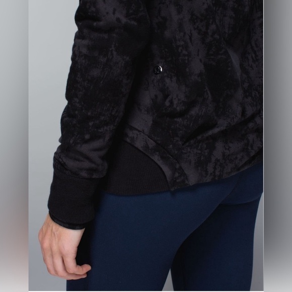 NWOT Lululemon To Class Jacket Sea Bed Black Deep Coal / Black size 4 - Picture 10 of 14